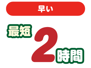早い