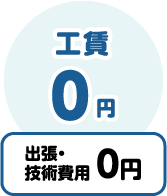 出張費0円