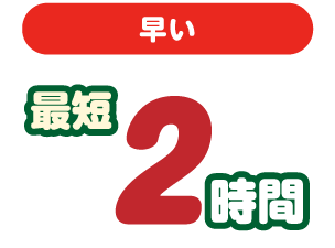 早い